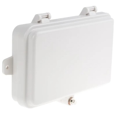 RS PRO 4 Port LC Indoor/Outdoor Fibre Optic Distribution Box, IP65 ABS Enclosure, 217x145x40 mm, Multimode, Model 121-4188