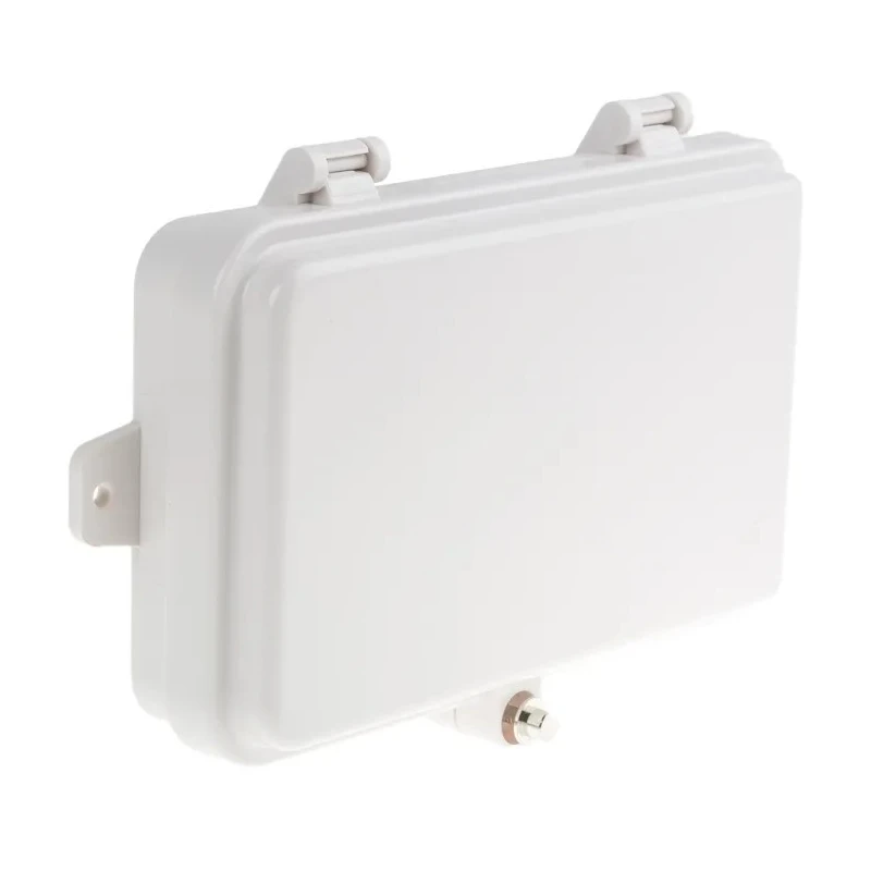RS PRO 4 Port LC Indoor/Outdoor Fibre Optic Distribution Box, IP65 ABS Enclosure, 217x145x40 mm, Multimode, Model 121-4188