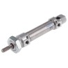 Festo Pneumatic Cylinder DSNU Series 40 mm Stroke, 172 mm Length, Pneumatic Cushioning, Metric Thread DSNU-20-40-PPV-A
