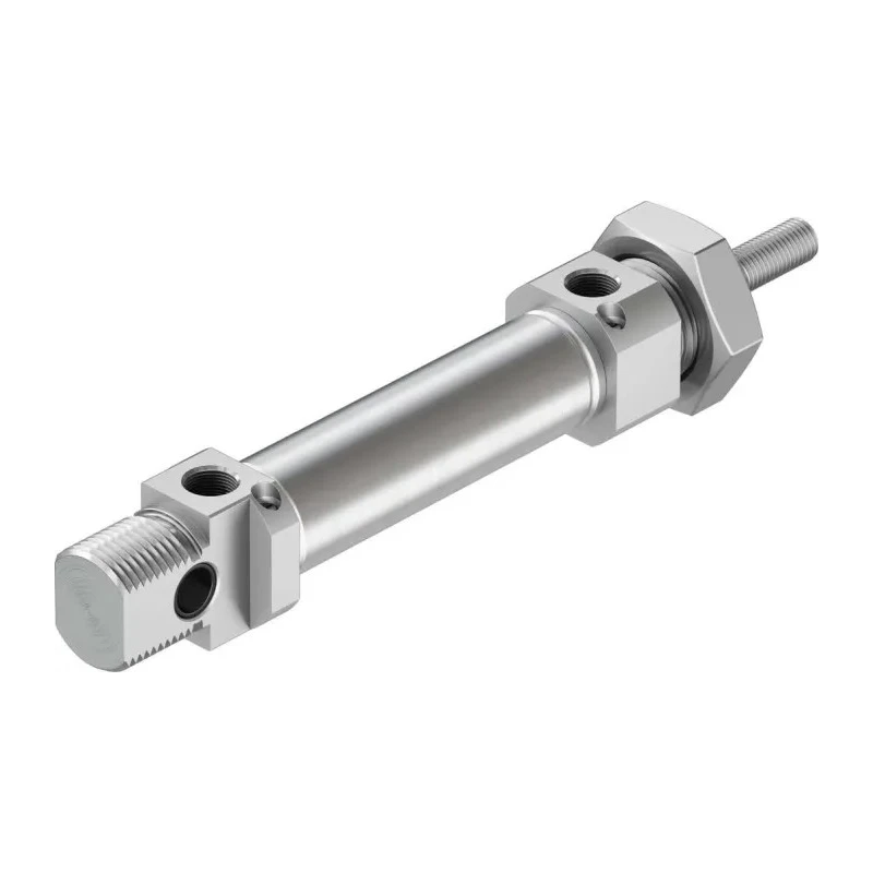 Festo Pneumatic Cylinder DSNU Series 40 mm Stroke, 172 mm Length, Pneumatic Cushioning, Metric Thread DSNU-20-40-PPV-A