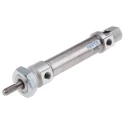 Festo Pneumatic Cylinder DSNU Series 20 mm Bore, 50 mm Stroke, Direct Mount, Air Cushion DSNU-20-50-PPS-A