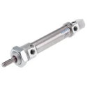 Festo Pneumatic Cylinder Double Acting 50 mm Stroke, Foot and Flange Mount, Air Cushioning DSNU-20-50-PPV-A