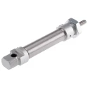 Festo Pneumatic Cylinder Double Acting 50 mm Stroke, Foot and Flange Mount, Air Cushioning DSNU-20-50-PPV-A