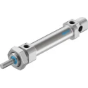Festo Pneumatic Cylinder Double Acting 50 mm Stroke, Foot and Flange Mount, Air Cushioning DSNU-20-50-PPV-A