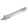 Festo Pneumatic Cylinder Double Acting 20 mm Bore 80 mm Stroke Elastomer Cushioning Direct Mount DSNU-20-80-P-A