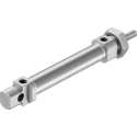 Festo Pneumatic Cylinder Double Acting 20 mm Bore 80 mm Stroke Elastomer Cushioning Direct Mount DSNU-20-80-P-A