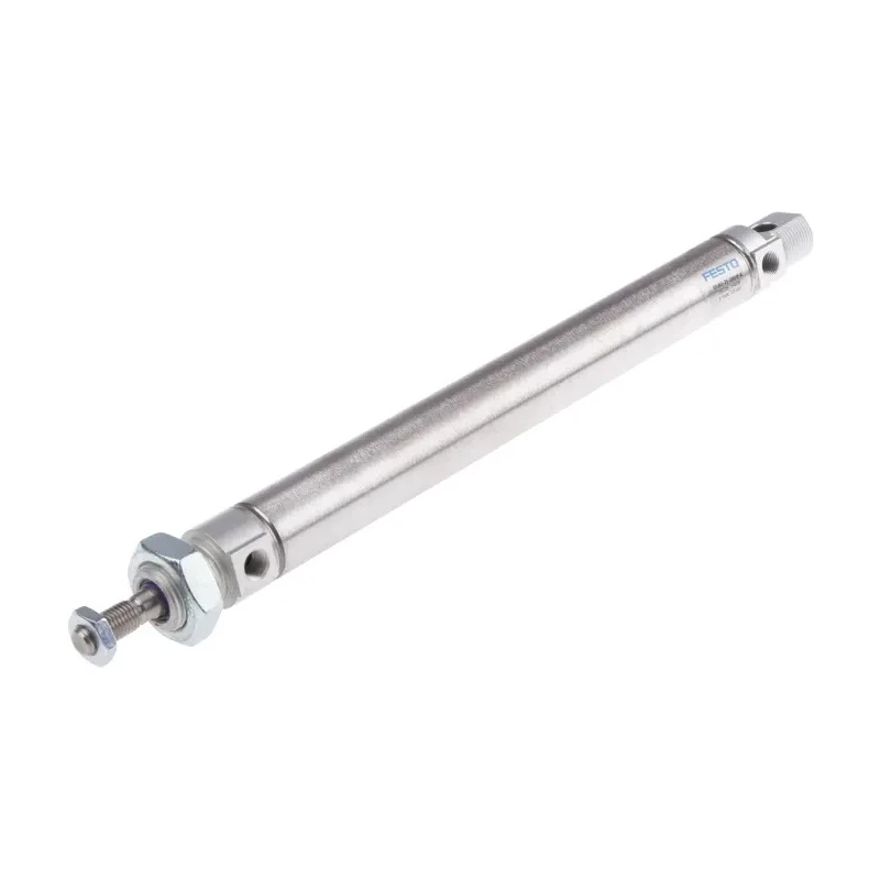 Festo Pneumatic Cylinder Double Acting, Stroke Length 200mm, Elastic Cushioning, Multi-Mount DSNU-25-200-P-A