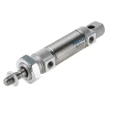 Festo Pneumatic Cylinder Double Acting Aluminium Body 20mm Stroke Length 161.5mm Length 80°C Max Operating DSNU-25-20-P-A