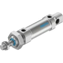 Festo Pneumatic Cylinder Double Acting Aluminium Body 20mm Stroke Length 161.5mm Length 80°C Max Operating DSNU-25-20-P-A