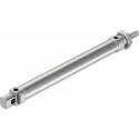 Festo Pneumatic Cylinder 25 mm Bore, 200 mm Stroke, Air Cushioning, Stainless Steel Piston Rod DSNU-25-200-PPV-A