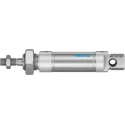 Festo Pneumatic Cylinder Double Acting Aluminium Body 20mm Stroke Length 161.5mm Length 80°C Max Operating DSNU-25-20-P-A