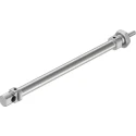 Festo 160 mm Pneumatic Cylinder DSNU-12-160-P-A Double Acting Elastic Cushioning ISO 6432 Germany
