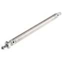 Festo 25 mm Bore Double Acting Pneumatic Cylinder, 250 mm Stroke, Air Cushion, Stainless Steel Rod DSNU-25-250-PPV-A