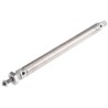 Festo 25 mm Bore Double Acting Pneumatic Cylinder, 250 mm Stroke, Air Cushion, Stainless Steel Rod DSNU-25-250-PPV-A