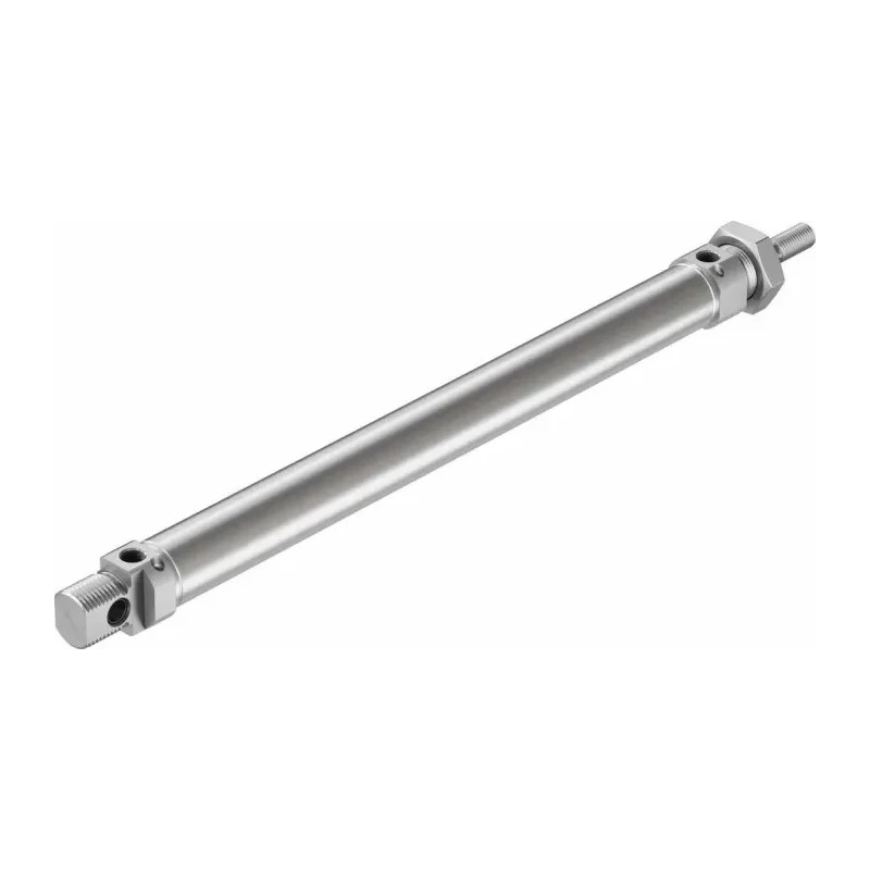 Festo 25 mm Bore Double Acting Pneumatic Cylinder, 250 mm Stroke, Air Cushion, Stainless Steel Rod DSNU-25-250-PPV-A