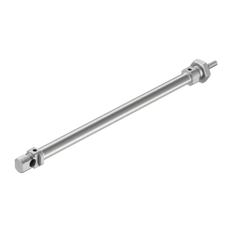 Festo Pneumatic Cylinder , 200 mm Stroke, 305 mm Length, Elastomer Cushioning, ISO 6432 Standard DSNU-12-200-P-A