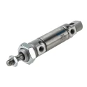 Festo Pneumatic Cylinder , Double-Acting, 20 mm Stroke, 161.5 mm Length, Air Cushion, Direct Mount, 80°C DSNU-25-20-PPV-A