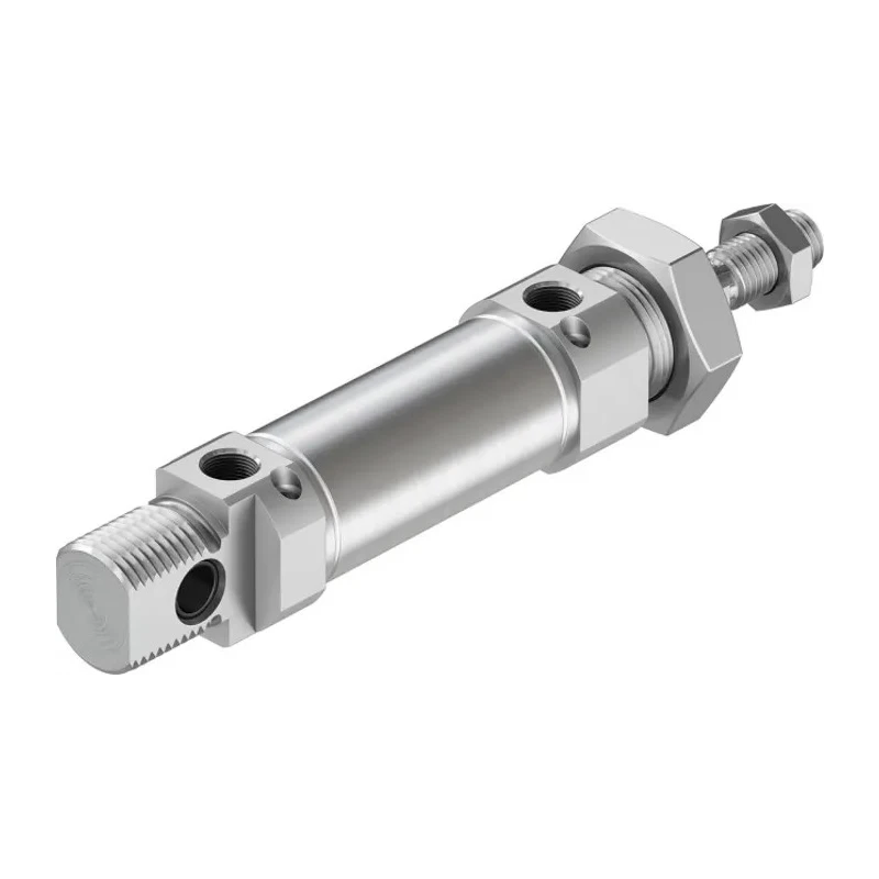 Festo Pneumatic Cylinder , Double-Acting, 20 mm Stroke, 161.5 mm Length, Air Cushion, Direct Mount, 80°C DSNU-25-20-PPV-A