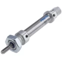 Festo Pneumatic Cylinder DSNU Series 25 mm Stroke Length Double Acting Elastomer Cushioning DSNU-12-25-P-A