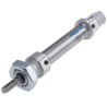 Festo Pneumatic Cylinder DSNU Series 25 mm Stroke Length Double Acting Elastomer Cushioning DSNU-12-25-P-A