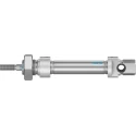 Festo Pneumatic Cylinder DSNU Series 25 mm Stroke Length Double Acting Elastomer Cushioning DSNU-12-25-P-A