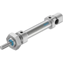 Festo Pneumatic Cylinder DSNU Series 25 mm Stroke Length Double Acting Elastomer Cushioning DSNU-12-25-P-A
