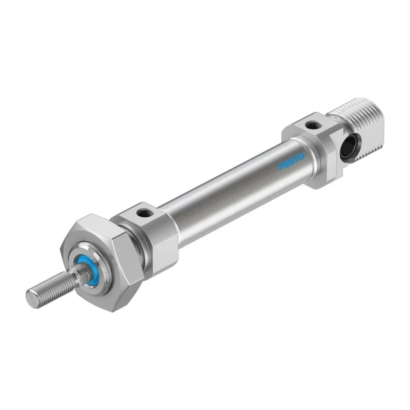 Festo Pneumatic Cylinder DSNU Series Double-Acting 30 mm Stroke Length Aluminium Alloy Body DSNU-12-30-P-A