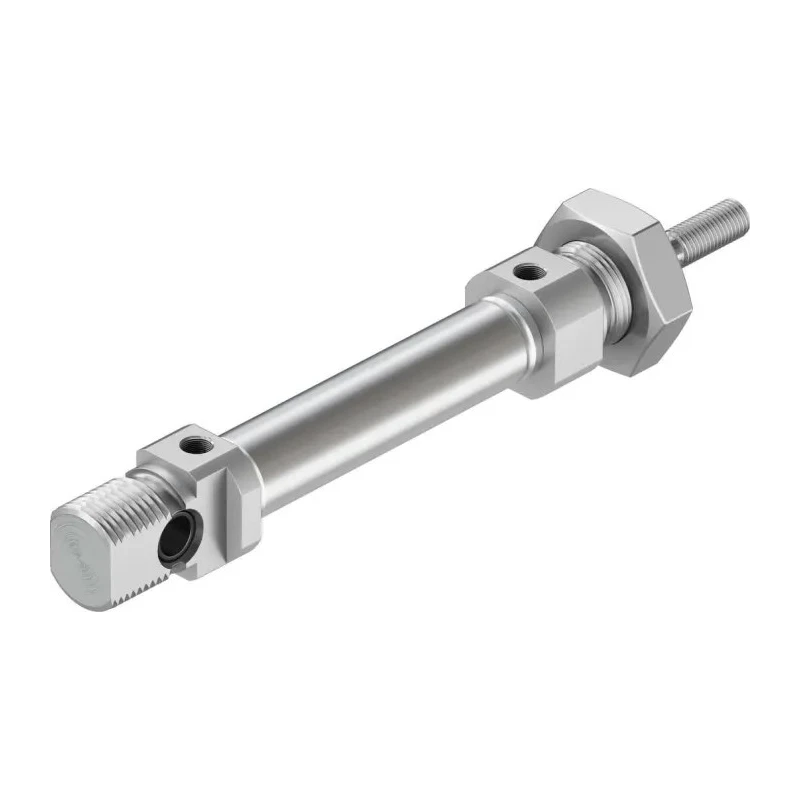 Festo Pneumatic Cylinder DSNU Series Double-Acting 30 mm Stroke Length Aluminium Alloy Body DSNU-12-30-P-A