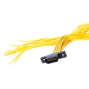 Cinch DCDA 15 Way Straight 1.27 mm Pitch Cable D-Sub Connector Female DCDA-15S-6E2-18.0B