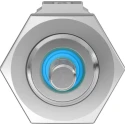Festo Pneumatic Cylinder 12 mm Bore, 15 mm Stroke, Elastomer Cushioning, Flange and Foot Mount, DSNU-12-15-P-A
