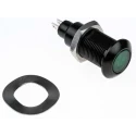 Marl Panel Mount LED Indicator Green 12.7 mm Solder Tab Termination IP67 28V 699-532-63