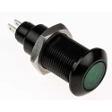 Marl Panel Mount LED Indicator Green 12.7 mm Solder Tab Termination IP67 28V 699-532-63