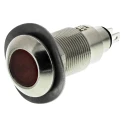 Marl Panel Mount LED Indicator Red Diffused Lens 12.7 mm Mount Hole IP67 28V DC 531-501-63
