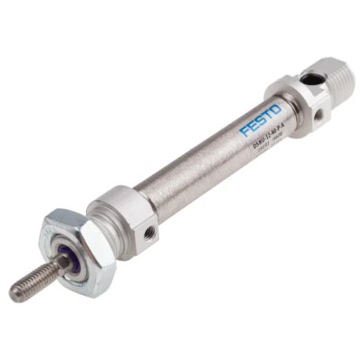 Festo Pneumatic Cylinder Double Acting 40mm Stroke Aluminium Body DSNU-12-40-P-A