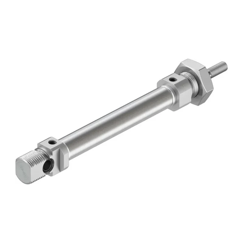 Festo Pneumatic Cylinder DSNU-12-60-P-A Double Acting 60 mm Stroke 165 mm Length Elastomer Cushioning Germany