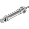 Festo Pneumatic Cylinder Double-Acting 20 mm Stroke 131 mm Length Air Cushion 80°C Operating Temperature DSNU-16-20-PPV-A