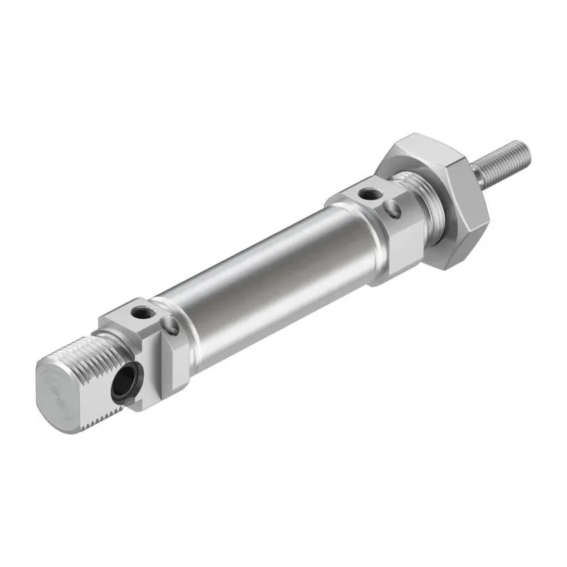 Festo Pneumatic Cylinder Double-Acting 20 mm Stroke 131 mm Length Air Cushion 80°C Operating Temperature DSNU-16-20-PPV-A