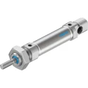 Festo Pneumatic Cylinder Double-Acting 20 mm Stroke 131 mm Length Air Cushion 80°C Operating Temperature DSNU-16-20-PPV-A