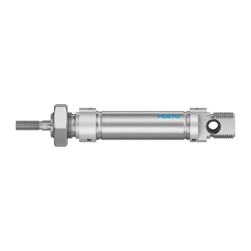 Festo Pneumatic Cylinder Double-Acting 20 mm Stroke 131 mm Length Air Cushion 80°C Operating Temperature DSNU-16-20-PPV-A