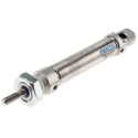 Festo Pneumatic Cylinder Double Acting Stainless Steel Rod 40mm Stroke 1-10 Bar Operating Pressure DSNU-16-40-P-A