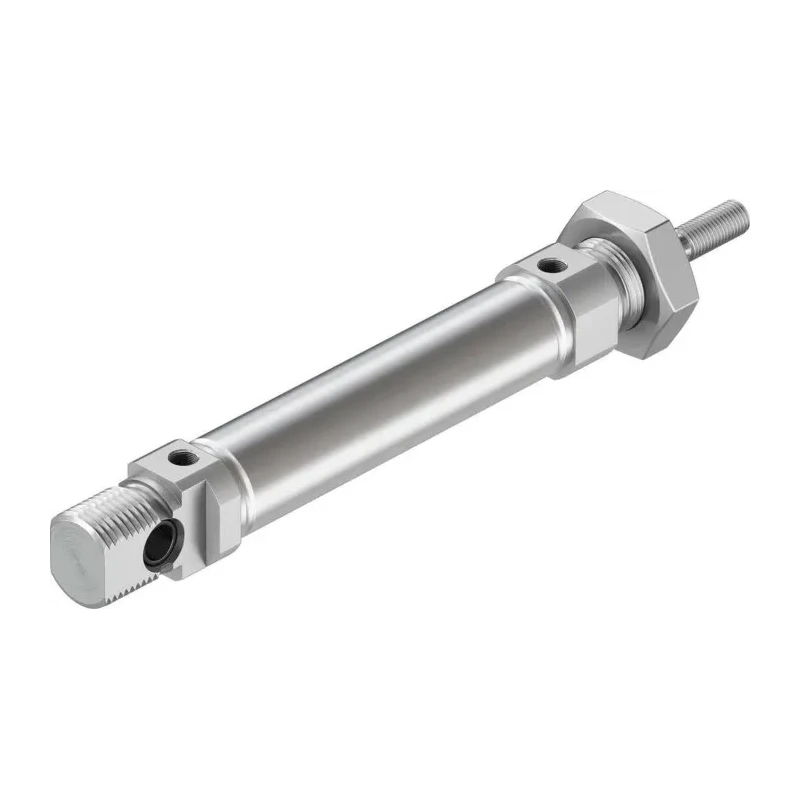 Festo Pneumatic Cylinder Double Acting Stainless Steel Rod 40mm Stroke 1-10 Bar Operating Pressure DSNU-16-40-P-A