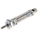 Festo Pneumatic Cylinder DSNU-16-25-PPV-A Double Acting 25 mm Bore 136 mm Length 1-10 Bar Operating Pressure Germany