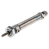 Festo Pneumatic Piston Rod Cylinder 50 mm Stroke Length 161 mm Length Elastic Cushioning ISO 228-1 CE ATEX DSNU-16-50-P-A