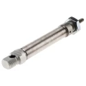 Festo Pneumatic Piston Rod Cylinder 50 mm Stroke Length 161 mm Length Elastic Cushioning ISO 228-1 CE ATEX DSNU-16-50-P-A