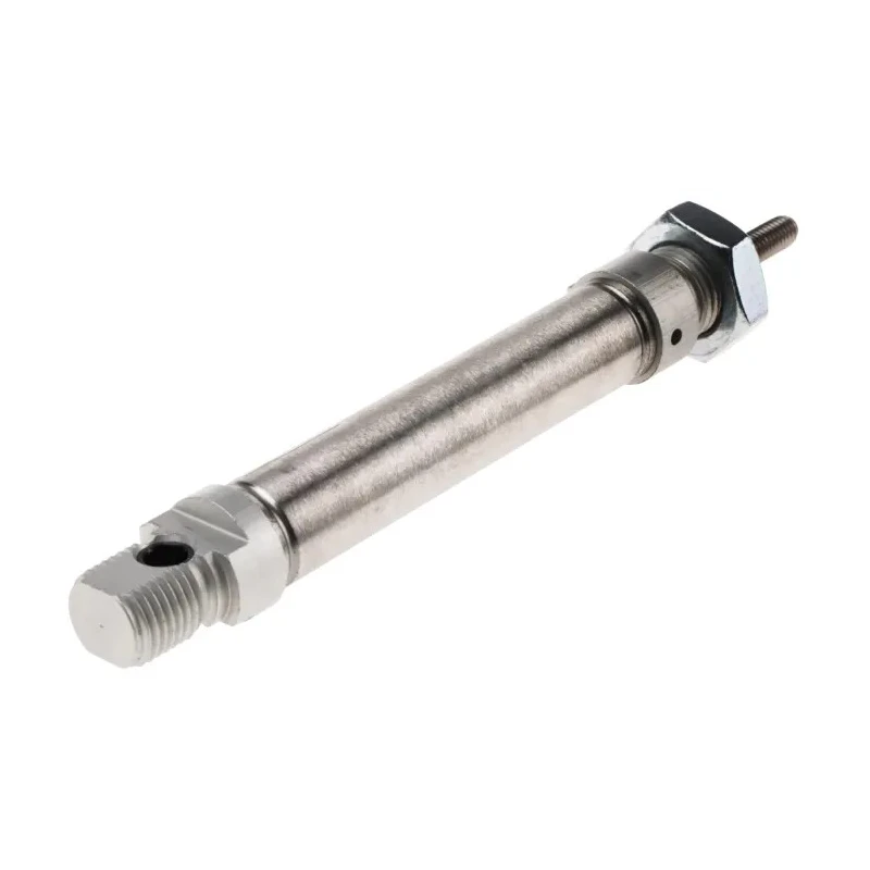 Festo Pneumatic Piston Rod Cylinder 50 mm Stroke Length 161 mm Length Elastic Cushioning ISO 228-1 CE ATEX DSNU-16-50-P-A