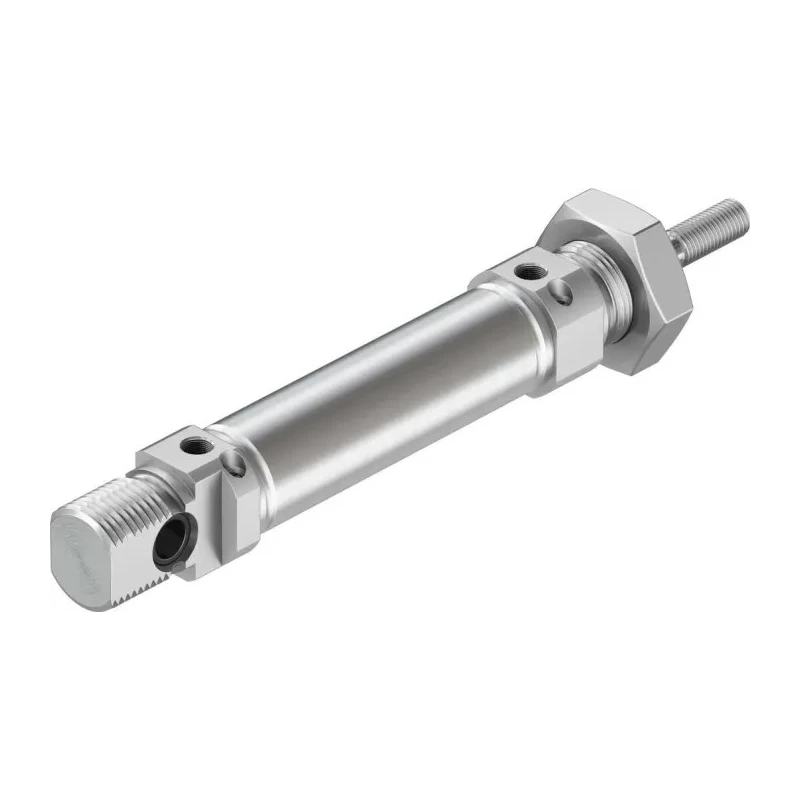 Festo Pneumatic Cylinder DSNU-16-25-PPV-A Double Acting 25 mm Bore 136 mm Length 1-10 Bar Operating Pressure Germany