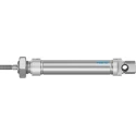 Festo Pneumatic Piston Rod Cylinder 50 mm Stroke Length 161 mm Length Elastic Cushioning ISO 228-1 CE ATEX DSNU-16-50-P-A