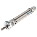 Festo Pneumatic Piston Rod Cylinder 40 mm Stroke, Double Acting, Flange Mount DSNU-16-40-PPV-A