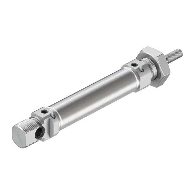 Festo Pneumatic Piston Rod Cylinder 40 mm Stroke, Double Acting, Flange Mount DSNU-16-40-PPV-A