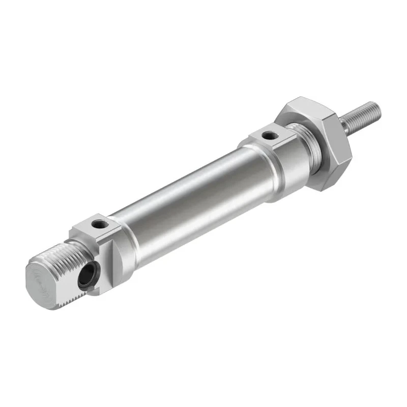 Festo Pneumatic Cylinder 25 mm Stroke Length, Air Cushion, Rear Flange Swivel Mounts, 80°C Max Operating DSNU-16-25-PPS-A